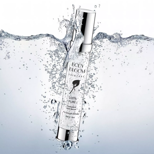 Hyaluronic Acid Serum 100% Pure – Instant Hydration, Dewy Glow, Firming & Plumping Anti-Ageing Face Serum (30ml)