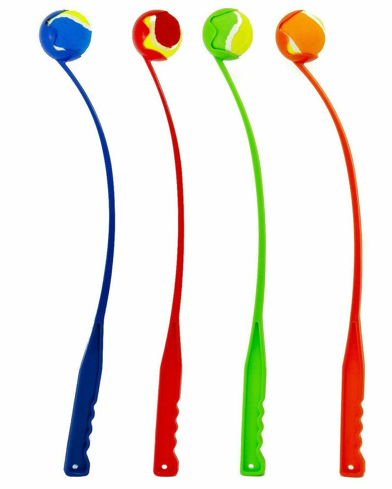 Dog Ball Launcher – Tennis Ball Thrower & Fetch Toy for Dogs | Interactive Pet Exercise & Training Chucker for Outdoor Play