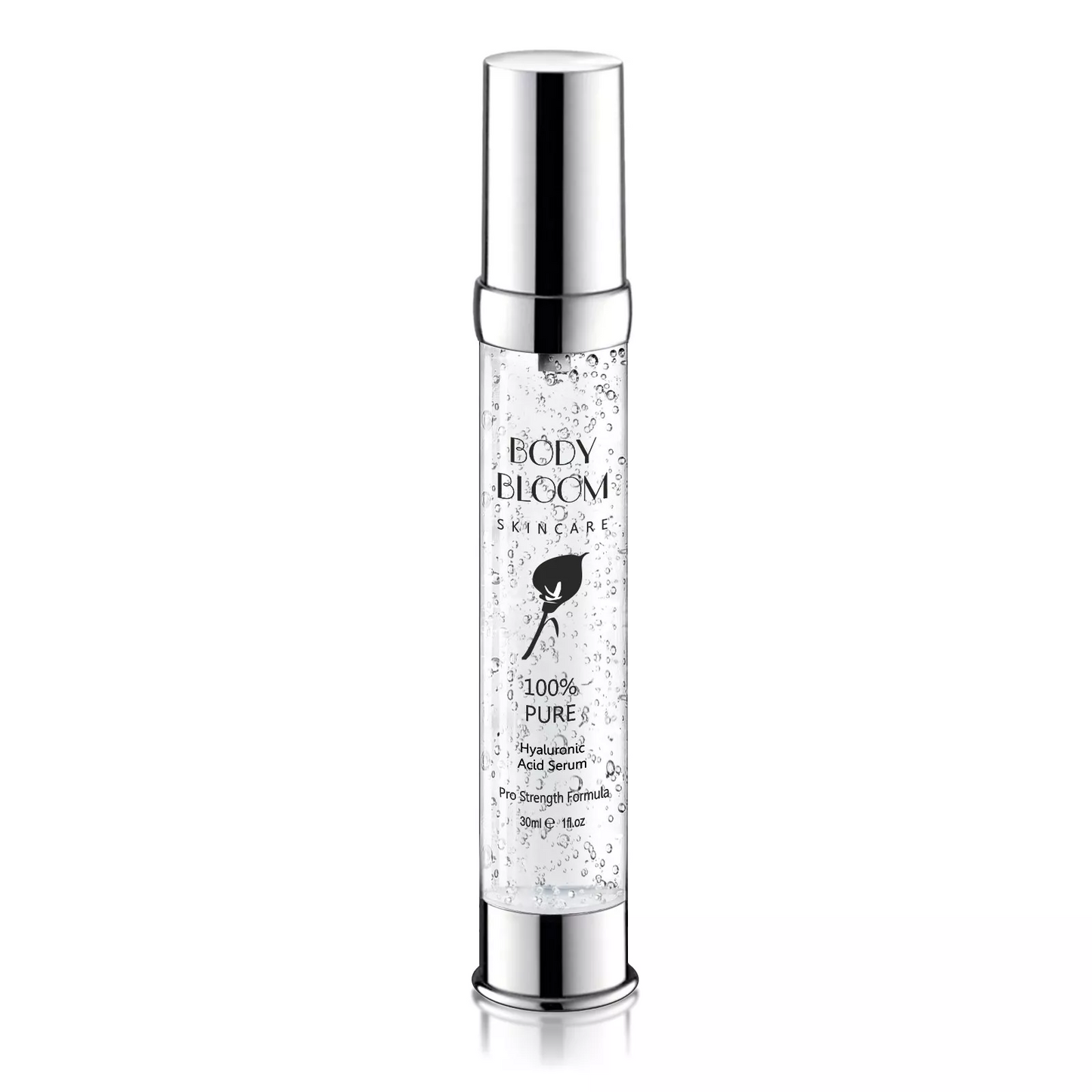 Hyaluronic Acid Serum 100% Pure – Instant Hydration, Dewy Glow, Firming & Plumping Anti-Ageing Face Serum (30ml)