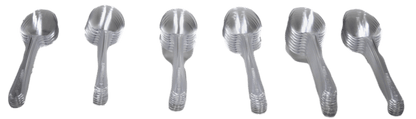 Disposable Clear Plastic Spoons Pack of 40 MX7051 (Parcel Rate)
