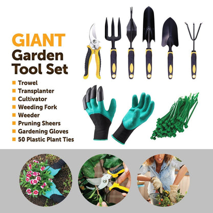 Garden Claw Gloves and Gardening Tool Set 1111 (Parcel Rate)