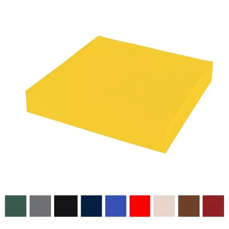 Waterproof Outdoor Chair Cushion – 4cm Thick Garden Seat Pad with Removable Polyester Zip Cover